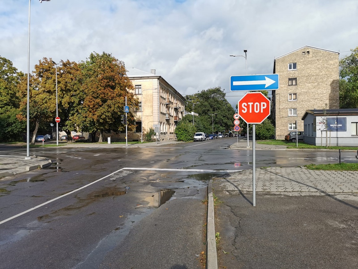 Krišjāņa Barona ielas un Pasta ielas krustojums