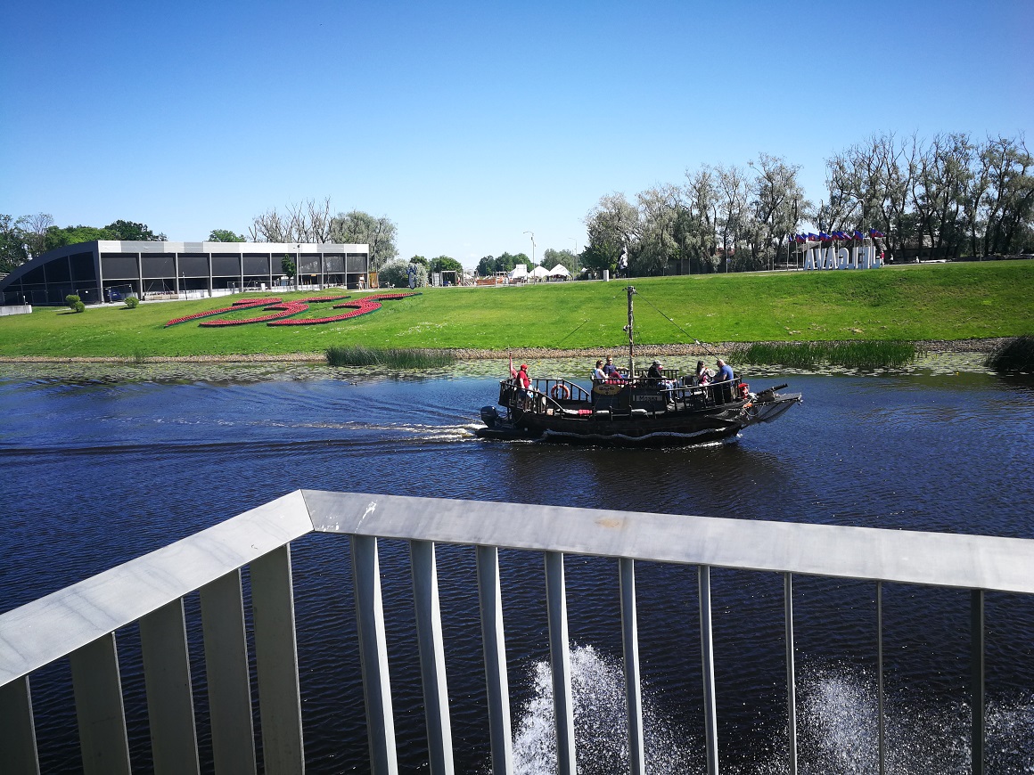 Kuģošana Driksas upē