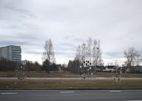 Lieldienu dekori Loka maģistrālē