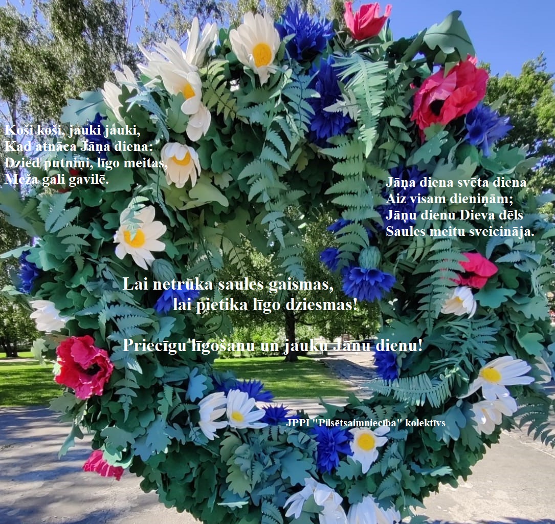 Apsveikums Līgo svētkos