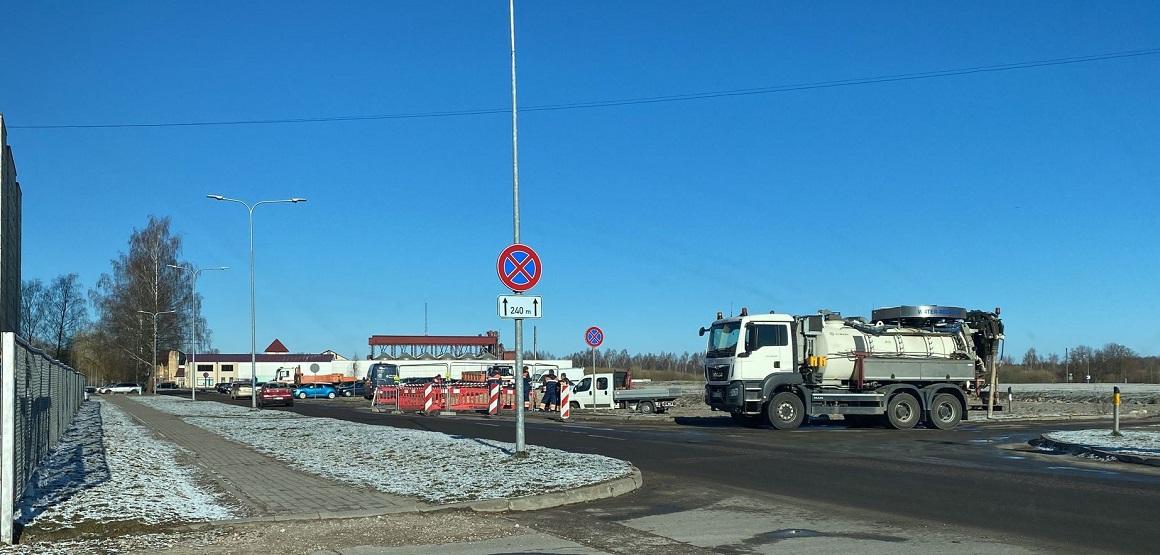 Ganību iela, remontdarbi