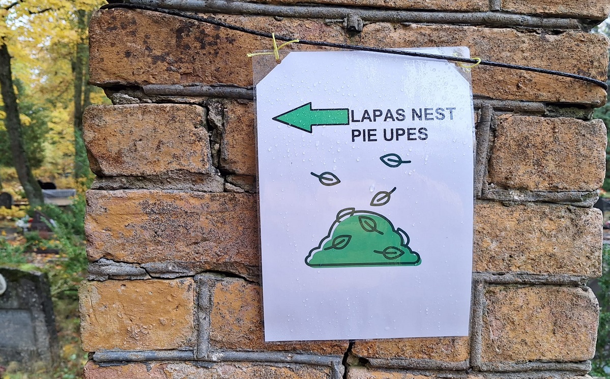 Norāde Zanderu kapos.