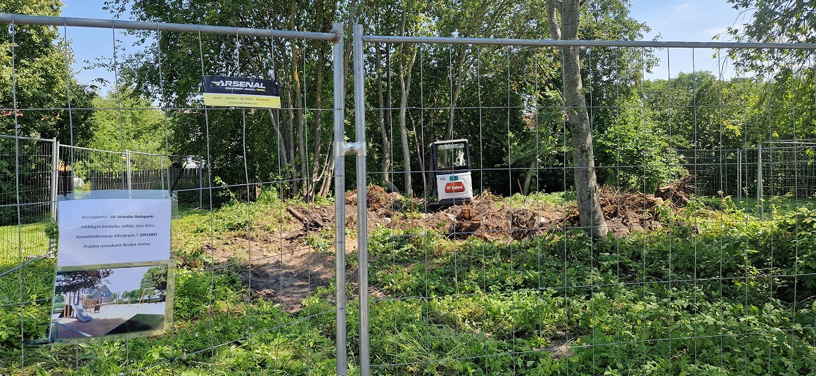 Būvdarbi Spāru ielā