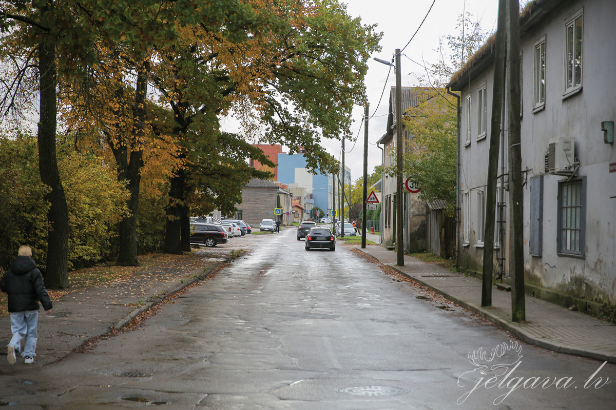 Pulkveža Brieža iela pirms pārbūves