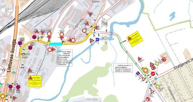 Bauskas_Dzirnavu_shema_small Satiksmes organizācijas shēma Bauskas ielā