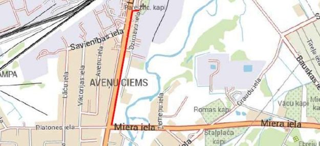 Lietuvas soseja_small Satiksmes organizācijas shēma Lietuvas šosejā