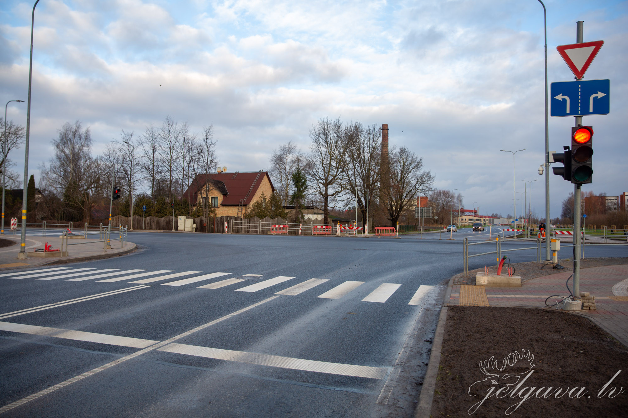 Dobeles šosejas un Atmodas ielas krustojums