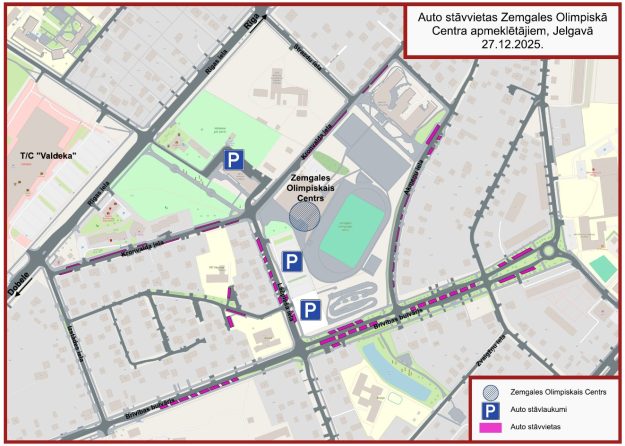 zoc Stāvvietas pie ZOC