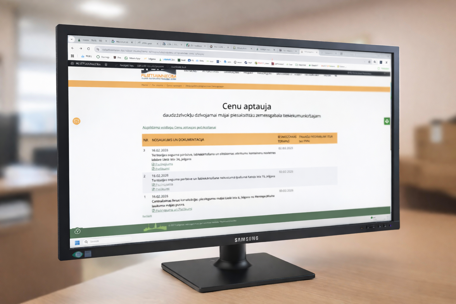 Sāk publicēt cenu aptaujas Jelgavas iekšpagalmu programmā; tās būs obligātas