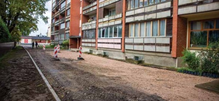 No 30. marta varēs pieteikties pašvaldības līdzfinansējumam daudzdzīvokļu namu pagalmu sakārtošanai