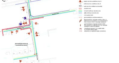 Stadiona_iela Satiksmes organizācija Stadiona ielā