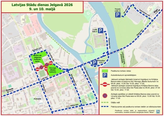 Stadu_dienas2026 Satiksmes organizācijas shēma "Stādu dienas 2026".
