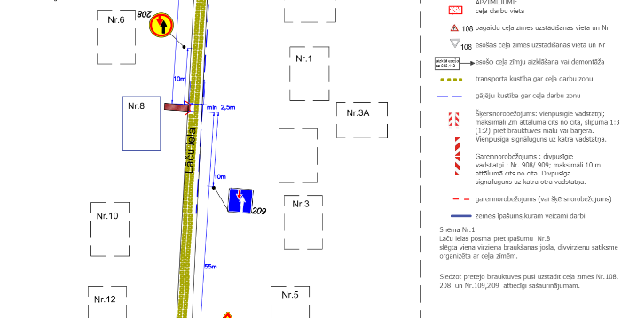 Satiksmes organizācija Lāču ielā