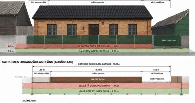 Matera_iela Ierobežota gājēju kustība Mātera ielā