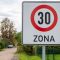 30 km/h zonas ceļa zīme Liepu ielā